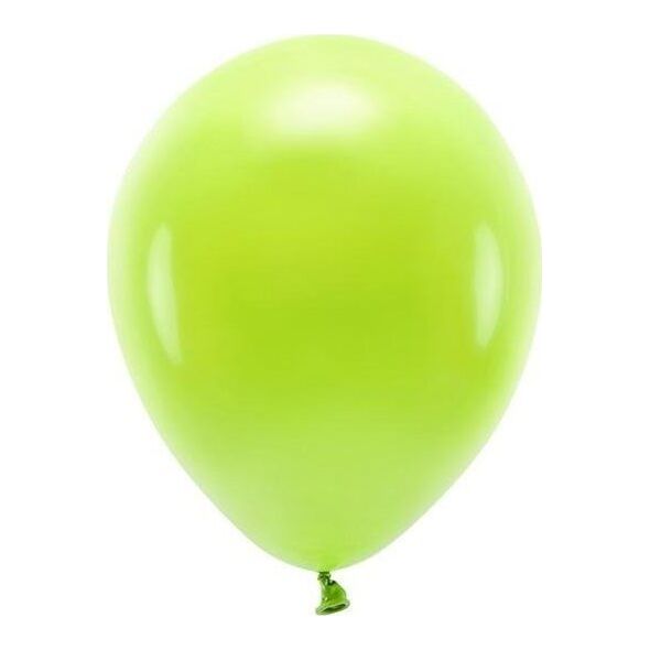 PartyDeco Balony Eco zielone 30cm 10szt