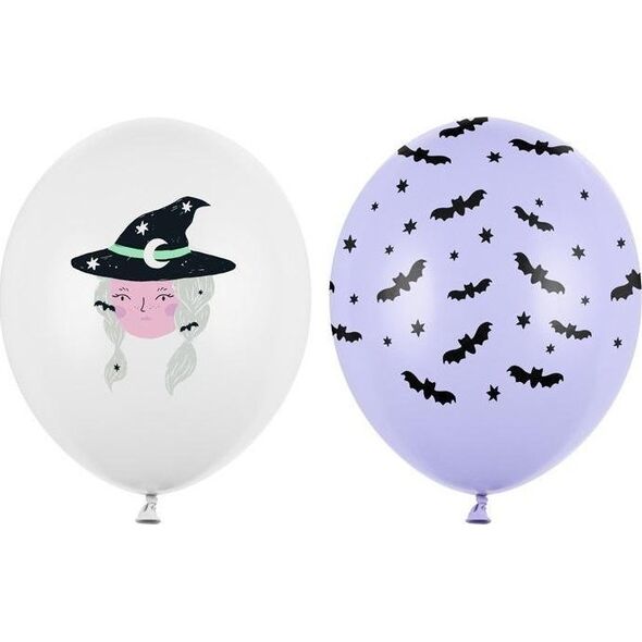 PartyDeco Balony Witch 30cm 50szt