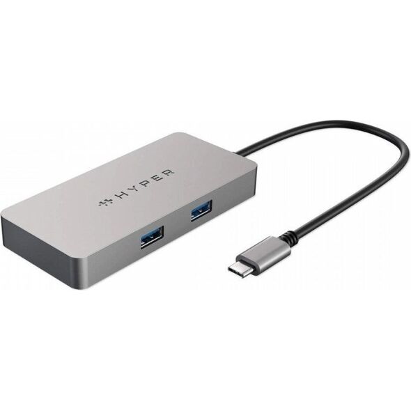 HyperDrive Koncentrator Hyper 5-Port USB-C HUB, 4K HDMI, 2x USB-A, USB-C DP, Gigabit Ethernet