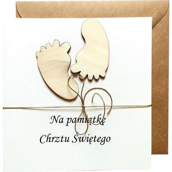 Naem Kartka Chrzest Święty