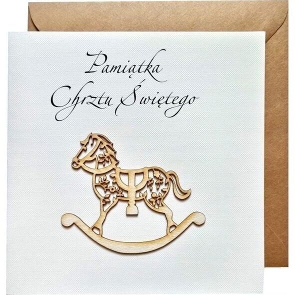 Naem Kartka Chrzest Święty