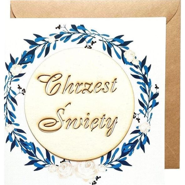 Naem Kartka Chrzest Święty