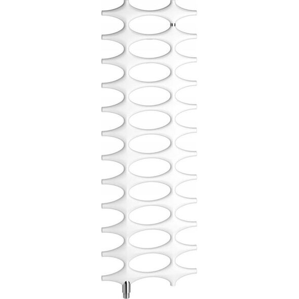 Grzejnik łazienkowy Kermi Grzejnik dekoracyjny Ideos-V wys. 1133x35x508mm QN383, biały