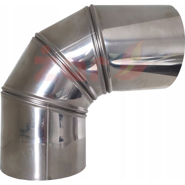 SpiroFlex 120 kolano nastawne nierdzewne