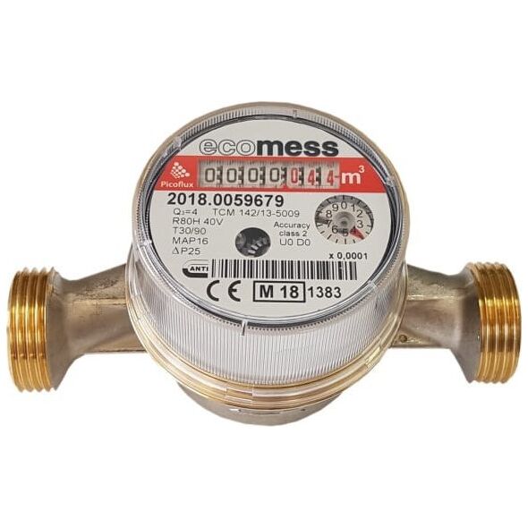 Ecomess Wodomierz PICOFLUX 3/4 CW 4,0m3/h