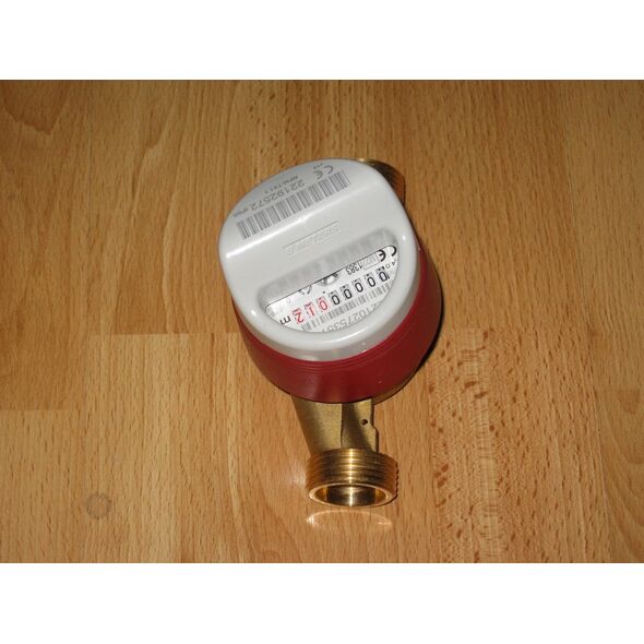 BMETERS Wodomierz JS antymagn. 3/4, przepływ 4,0 do wody ciepłej MID R100/R50 z modułem radiowym IP65