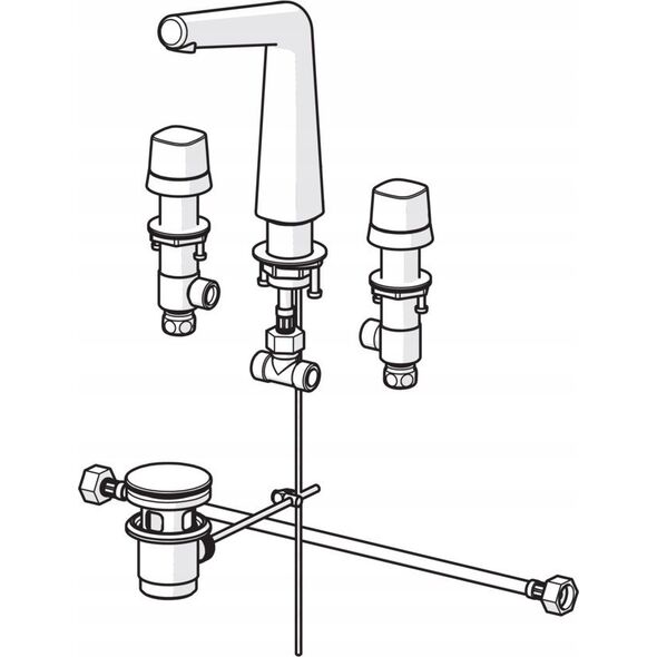 Bateria umywalkowa Oras Bateria umywalkowa iNSPERA