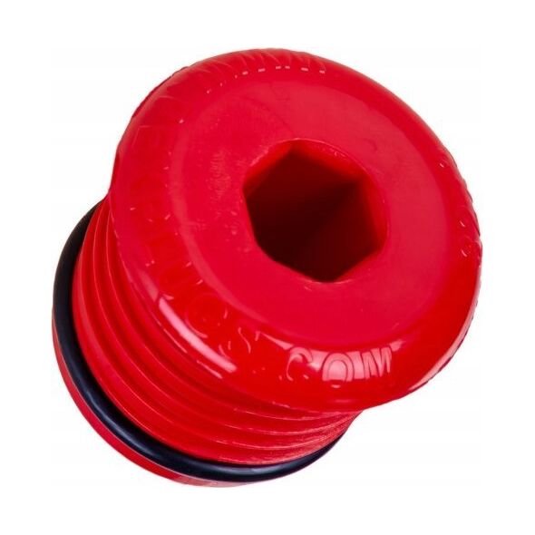TI Group Korek do prób szczelności do rury PEX 16x2,0mm czerwony