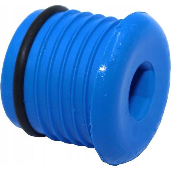 TI Group Korek do prób szczelności do rury PEX 32x3,0mm niebieski