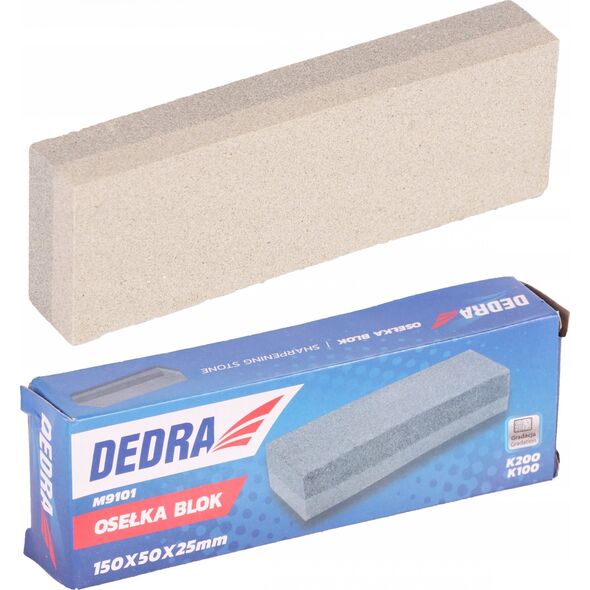 Dedra Osełka blok 150x50x25mm, gradacja K200/K100