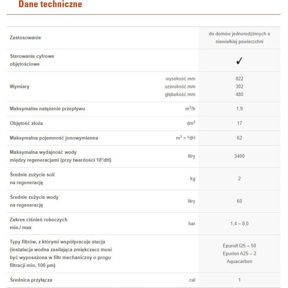 Zmiękczacz wody Viessmann Aquahome Compact