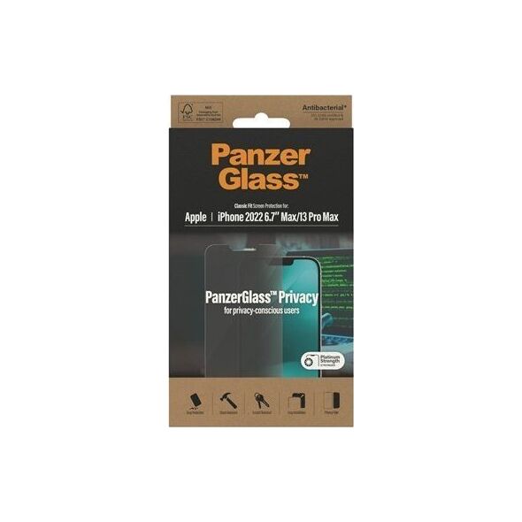 PanzerGlass PanzerGlass Screen Prot. Privacy Classic Fit iPhone 14 Plus