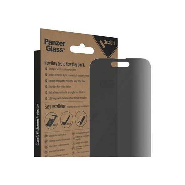 PanzerGlass PanzerGlass Screen Prot. Privacy Classic Fit iPhone 14 Pro