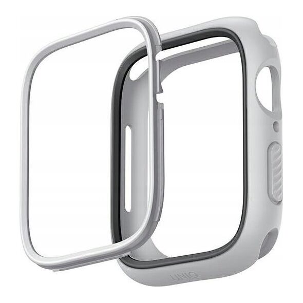 Uniq Etui UNIQ Moduo Apple Watch Series 4/5/6/7/8/SE 40/41mm kredowy-szary/ chalk-stone grey