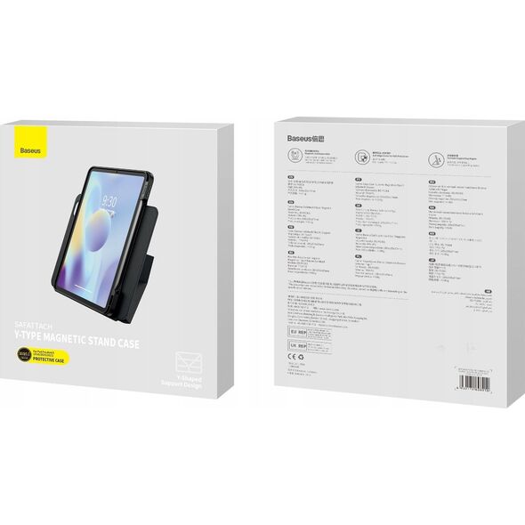 Etui na tablet Baseus Etui Baseus Safattach Apple iPad 10.2 2019/2020/2021 (7., 8. i 9. gen)/iPad Air 10.5 2019 (3. gen) (szare)
