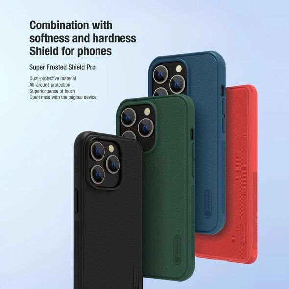 Nillkin Etui Nillkin Super Shield Pro Apple iPhone 14 Pro Max niebieski