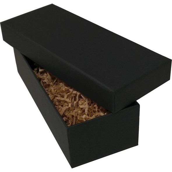 Ziemia Obiecana Pudełko tekturowe kraft czarne 20x8x5,5cm