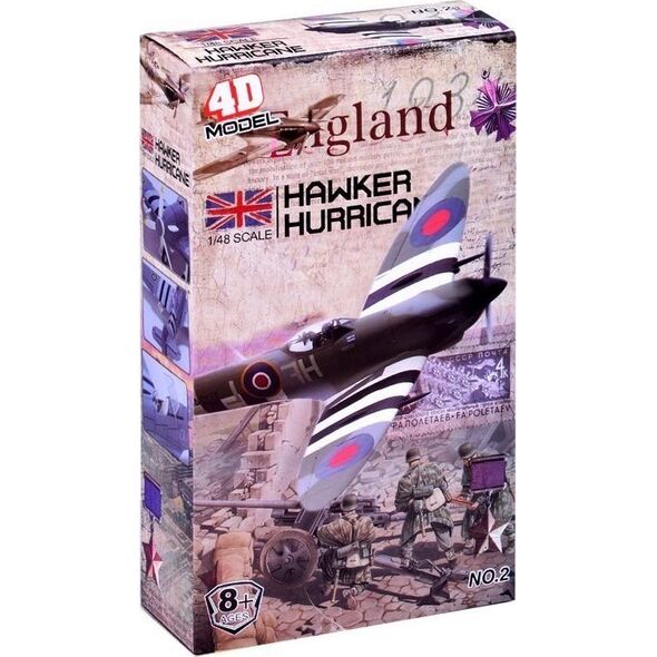 Jokomisiada Model do składania Samolot Hawker Hurricane ZA2588