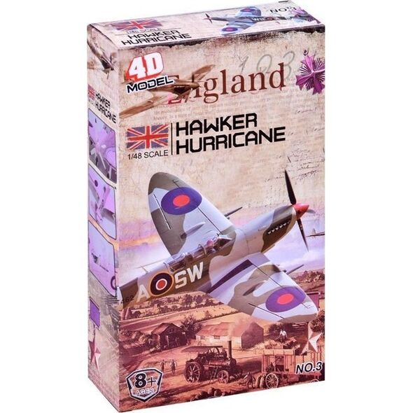 Jokomisiada Model do składania Samolot Hawker Hurricane ZA2588
