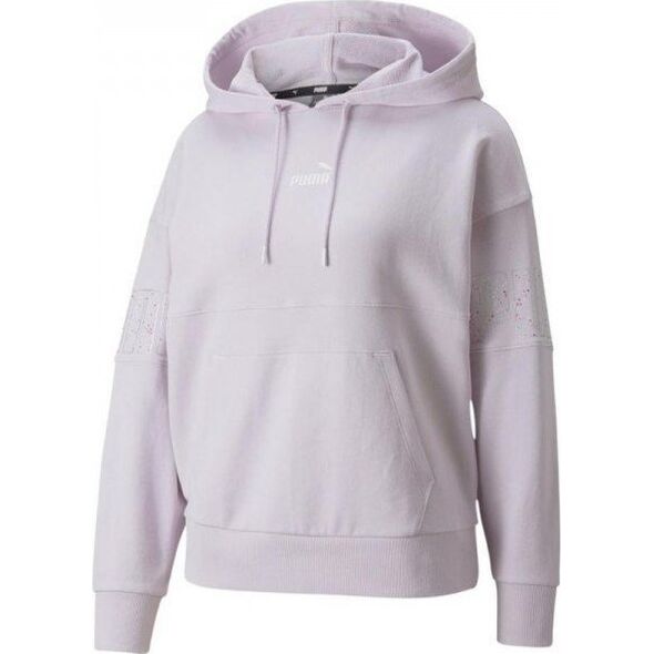 Puma Bluza Puma Power Colorblock Stardust Hoo W 848828 73, Rozmiar: M