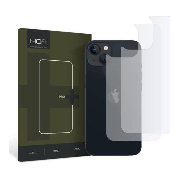 Hofi FOLIA HYDROŻELOWA HOFI HYDROFLEX PRO+ BACK PROTECTOR 2-PACK IPHONE 14 CLEAR