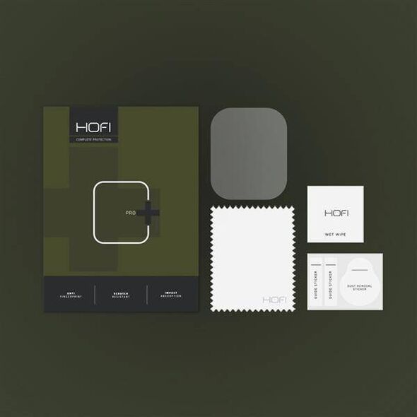 Hofi SZKŁO HARTOWANE HOFI GLASS PRO+ APPLE WATCH ULTRA (49 MM) CLEAR
