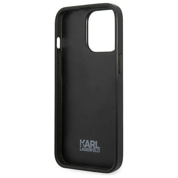 Karl Lagerfeld Karl Lagerfeld KLHCP13LPMNFIK1 iPhone 13 Pro / 13 6,1" szary/grey Flower Ikonik Karl NoSize