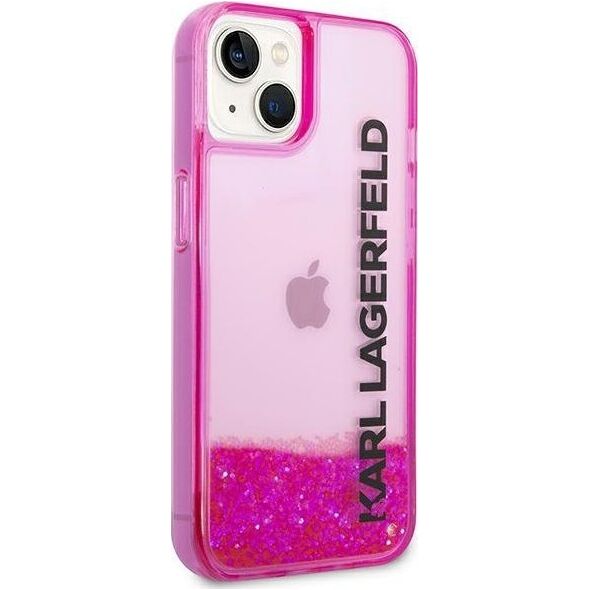 Karl Lagerfeld Karl Lagerfeld KLHCP14MLCKVF iPhone 14 Plus 6,7" różowy/pink hardcase Liquid Glitter Elong NoSize