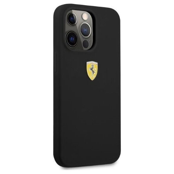 Ferrari Ferrari FESSIHMP13XBK iPhone 13 Pro Max 6,7" czarny/black hardcase Silicone MagSafe NoSize