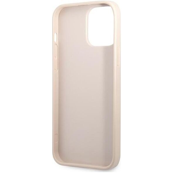 Guess Guess GUHCP13XP4TPP iPhone 13 Pro Max 6,7" różowy/pink hardcase 4G Triangle Logo Cardslot NoSize