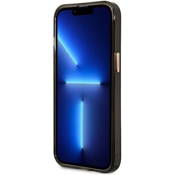 Guess Guess GUHMP13XHTCMK iPhone 13 Pro Max 6,7" czarny/black hard case Gold Outline Translucent MagSafe NoSize