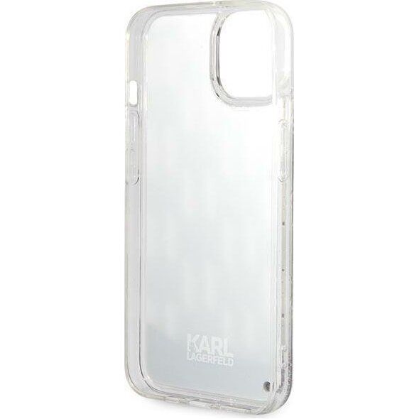 Karl Lagerfeld Karl Lagerfeld KLHCP14SLMNMK iPhone 14 6,1" hardcase czarny/black Liquid Glitter Monogram