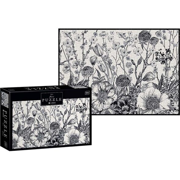 Interdruk Puzzle 1000el Flowers 1 INTERDRUK