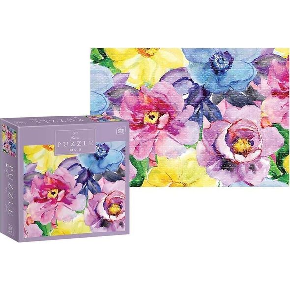 Interdruk Puzzle 500el Flowers 2 INTERDRUK