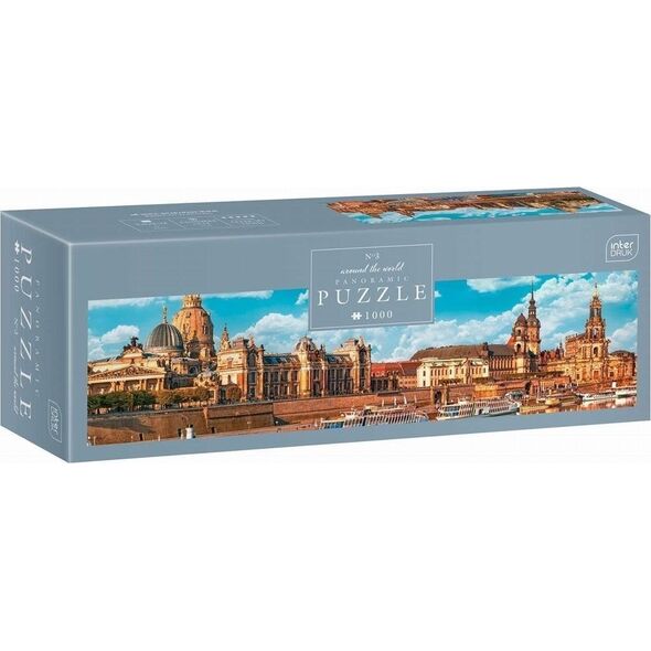 Interdruk Puzzle panoramiczne 1000el Around the World 3 INTERDRUK