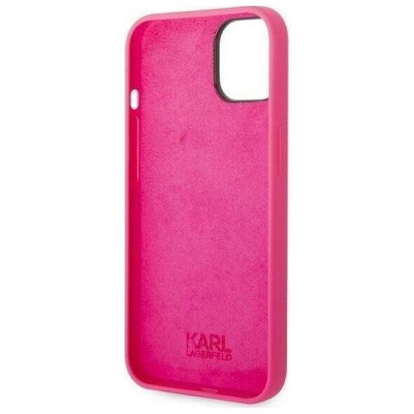 Karl Lagerfeld Karl Lagerfeld KLHCP14MSRSGRCF iPhone 14 Plus 6,7" hardcase różowy/pink Silicone RSG NoSize