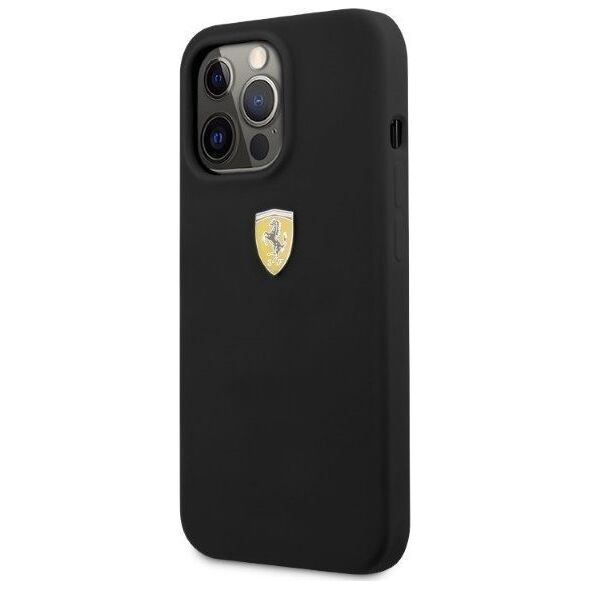Ferrari Ferrari FESSIHMP13LBK iPhone 13 Pro / 13 6,1" czarny/black hardcase Silicone MagSafe NoSize