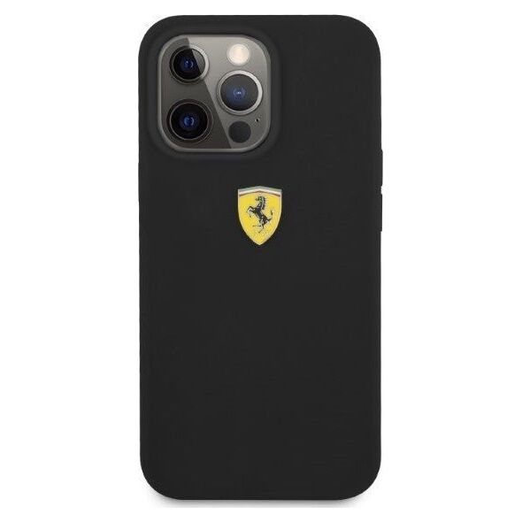 Ferrari Ferrari FESSIHMP13LBK iPhone 13 Pro / 13 6,1" czarny/black hardcase Silicone MagSafe NoSize