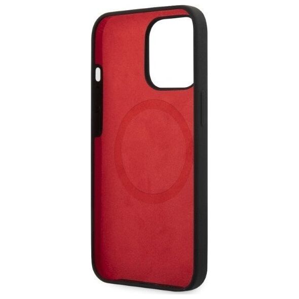 Ferrari Ferrari FESSIHMP13LBK iPhone 13 Pro / 13 6,1" czarny/black hardcase Silicone MagSafe NoSize