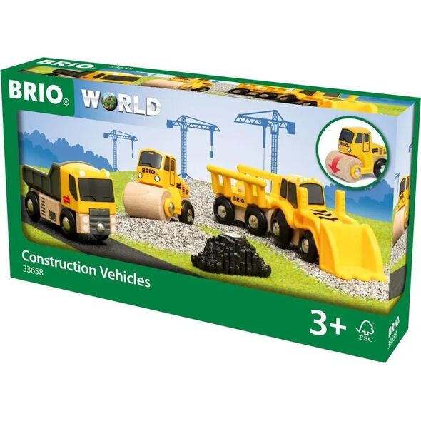 Brio BRIO construction vehicles, toy vehicle