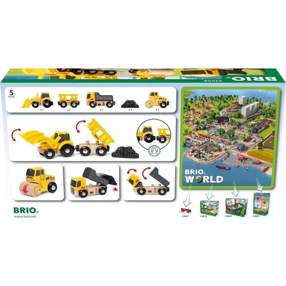 Brio BRIO construction vehicles, toy vehicle