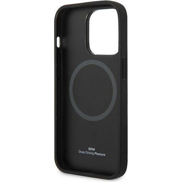 BMW Etui BMW BMHMP14XSLLBK Apple iPhone 14 Pro Max czarny/black hardcase Signature Logo Imprint Magsafe