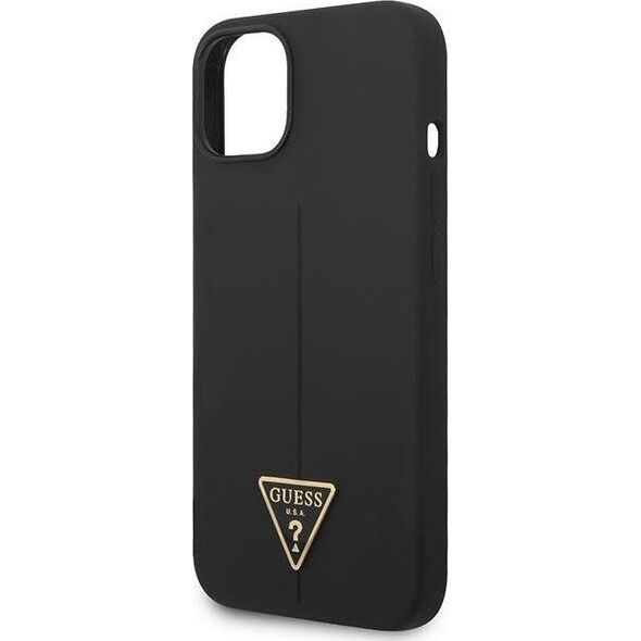 Guess Etui Guess GUHCP14MSLTGK Apple iPhone 14 Plus czarny/black hardcase Silicone Triangle