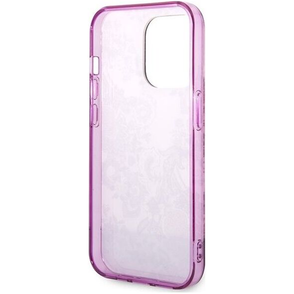 Guess Etui Guess GUHCP14XHGPLHF Apple iPhone 14 Pro Max fuksja/fuschia hardcase Porcelain Collection