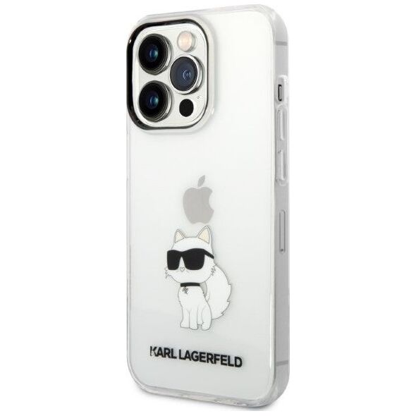 Karl Lagerfeld Etui Karl Lagerfeld KLHCP14LHNCHTCT Apple iPhone 14 Pro transparent hardcase IML NFT Choupette