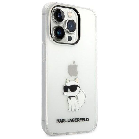Karl Lagerfeld Etui Karl Lagerfeld KLHCP14LHNCHTCT Apple iPhone 14 Pro transparent hardcase IML NFT Choupette