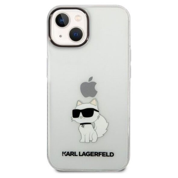 Karl Lagerfeld Etui Karl Lagerfeld KLHCP14MHNCHTCT Apple iPhone 14 Plus transparent hardcase IML NFT Choupette