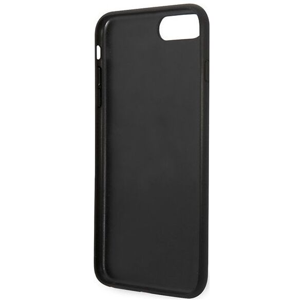 Karl Lagerfeld Etui Karl Lagerfeld KLHCI8LSAKICKCBK Apple iPhone 8/7 Plus czarny/black hardcase Saffiano Ikonik Karl&Choupette Head