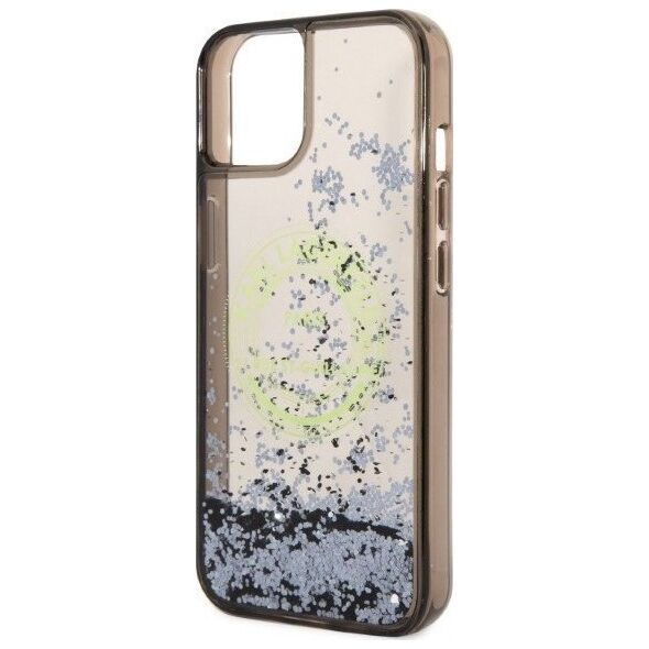Karl Lagerfeld Etui Karl Lagerfeld KLHCP14SLCRSGRK Apple iPhone 14 czarny/black hardcase Liquid Glitter RSG