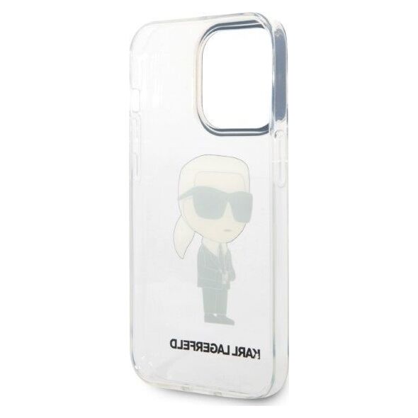 Karl Lagerfeld Etui Karl Lagerfeld KLHCP14LHNIKTCT Apple iPhone 14 Pro transparent hardcase IML NFT Ikonik